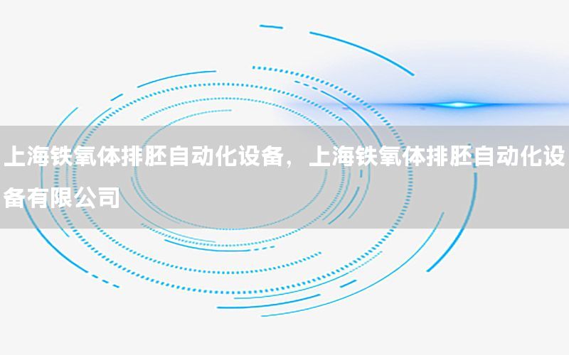 上海鐵氧體排胚自動化設備，上海鐵氧體排胚自動化設備有限公司